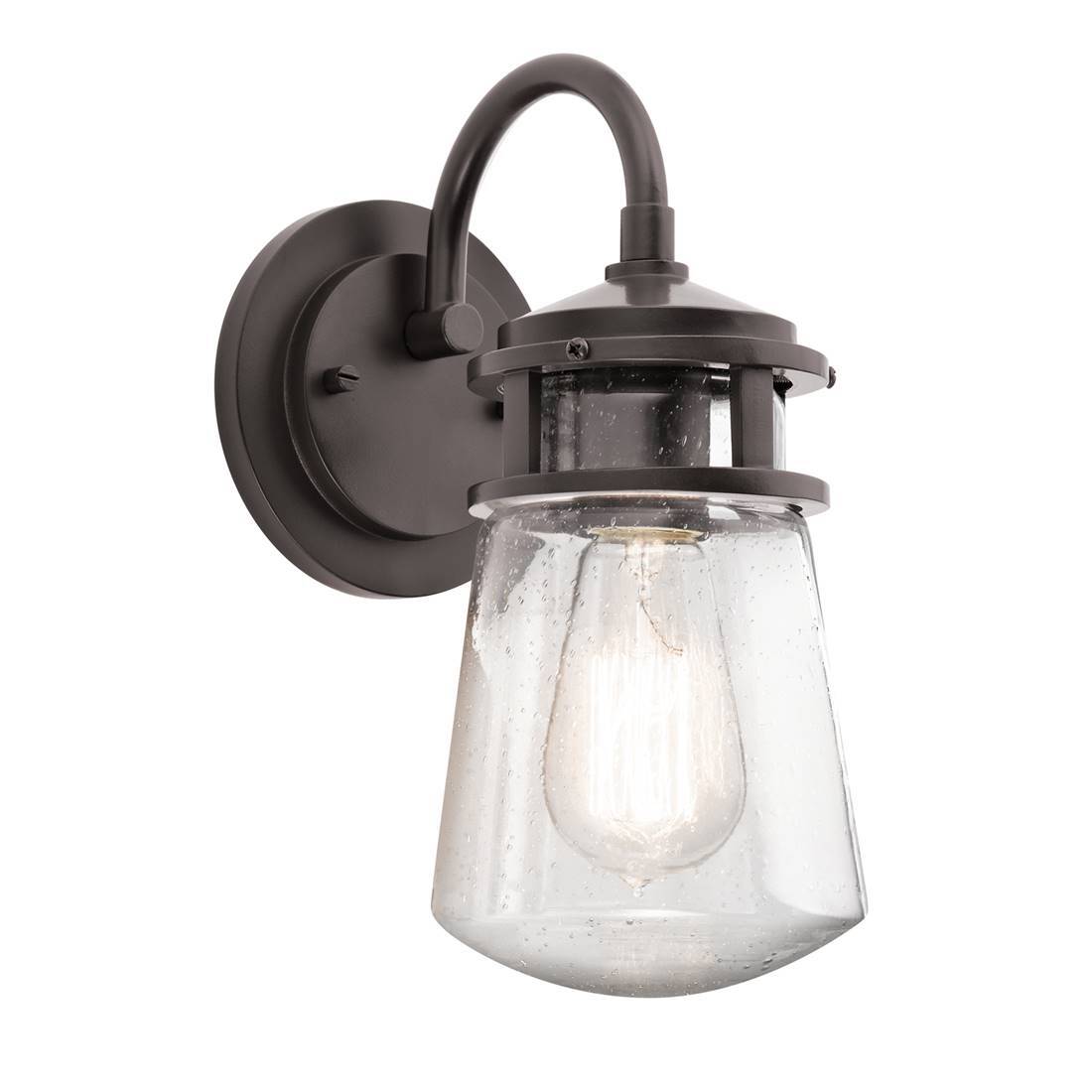 Elstead Lighting Elstead Lyndon Außen-Wandleuchte E27 29cm Architektonische Bronze IP44 KL-LYNDON2-S-AZ