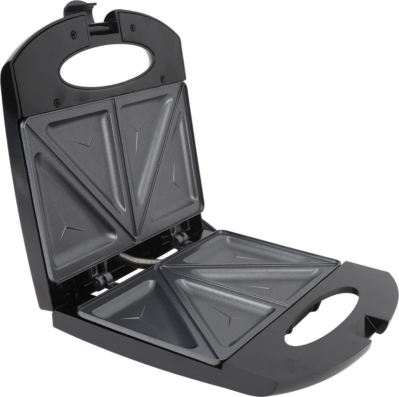Cocosity Elektrischer Frhstckshersteller mit sicherem Griff Anti -Stick -Aluminium -Sandwichpresse fr Waffel -Snacks EU -Stecker 220 V