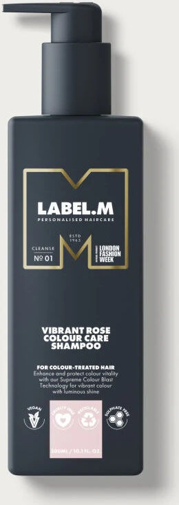 Label.m Vibrant Rose Colour Care Shampoo 300 ml