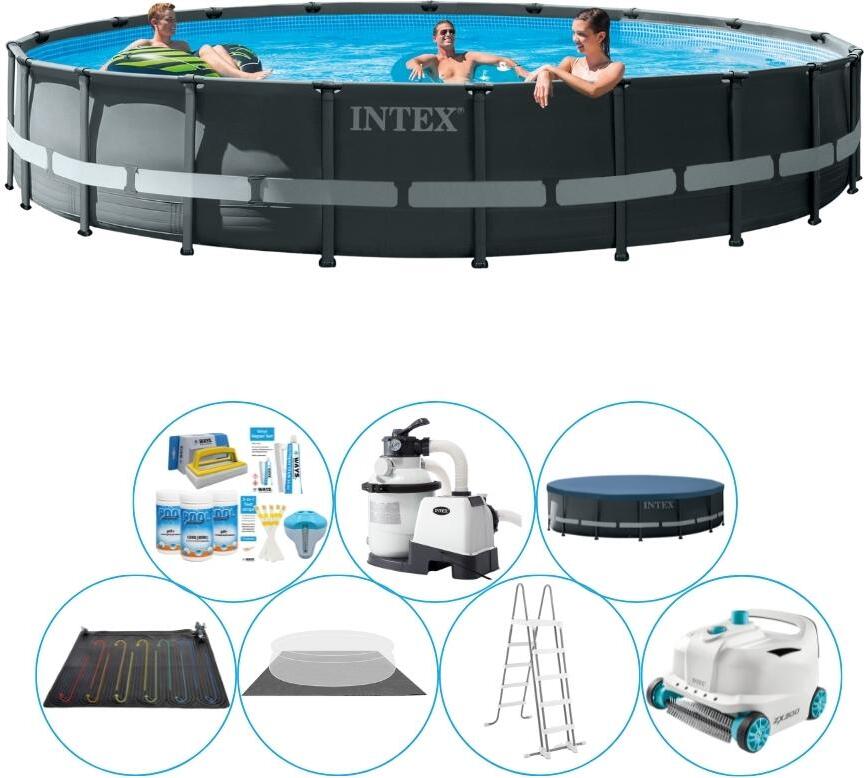 Kombinovaný bazén - Intex Ultra XTR Frame Rund 610x122 cm