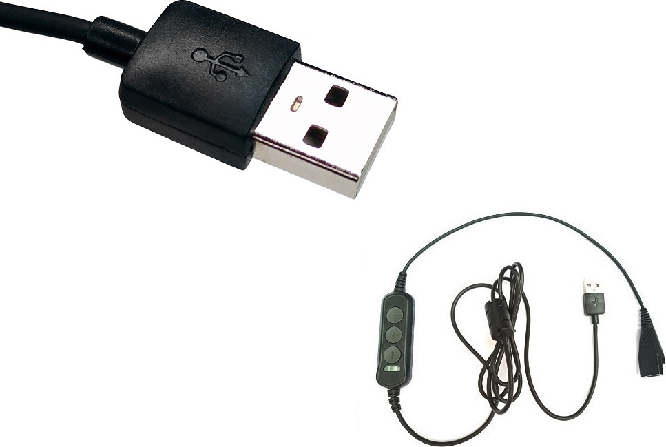 Gequdio USB Kabel kompatibel mit PC und Mac - Kabel