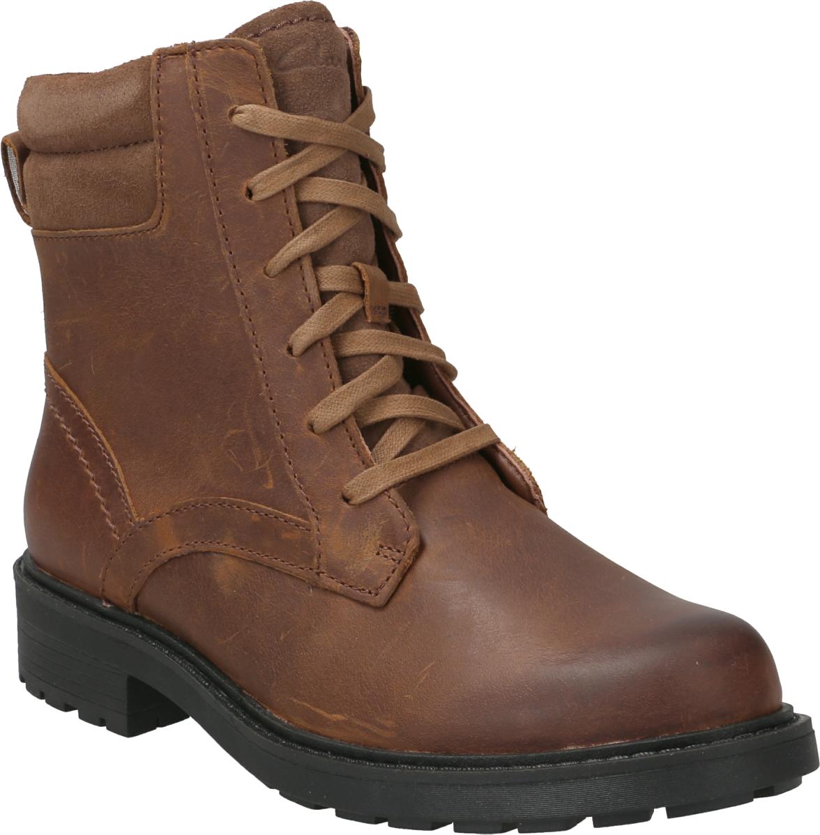 Clarks Boots Orinoco2 Spice, Glattleder, Braun, Damen Orinoco2 Spice 26167962 4