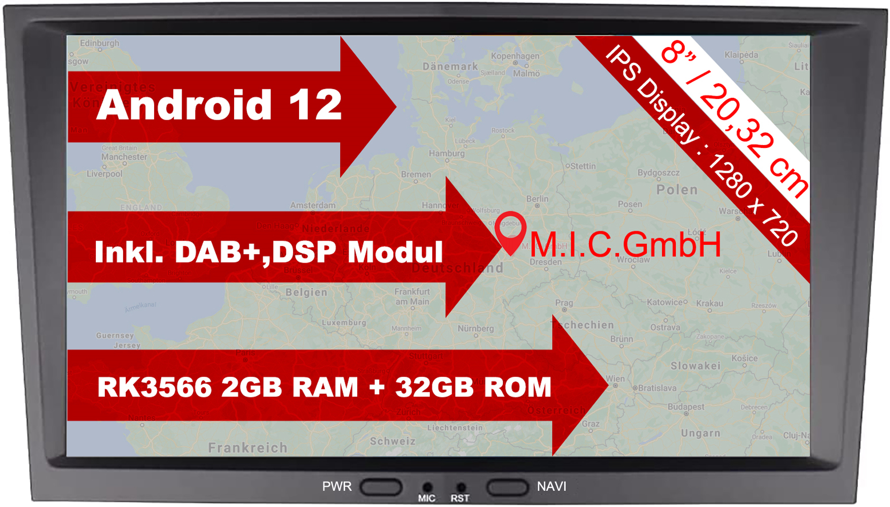 Android 13 Qualcomm For Opel Combo Corsa Tigra 2001 - 2009 2010