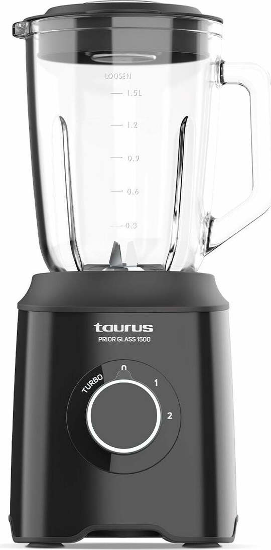 Standmixer Taurus PRIOR GLASS1500 Schwarz 1500 W 1,5 L