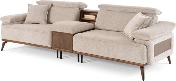 Wohnzimmer Viersitzer s Polstersofa Stoffcouchen Textil Möbel