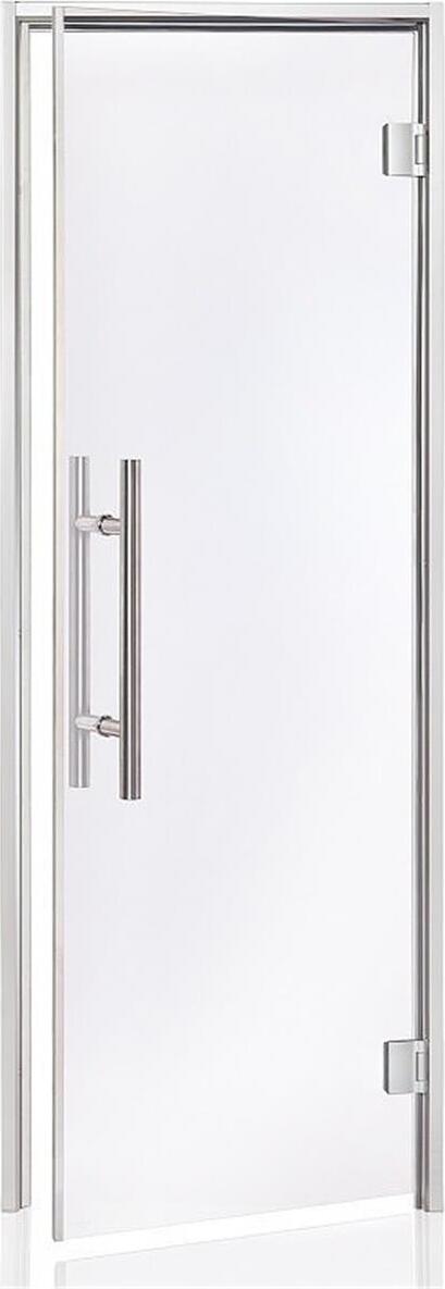 Amilano Transparente Hammam-Tür Benelux 80 x 210