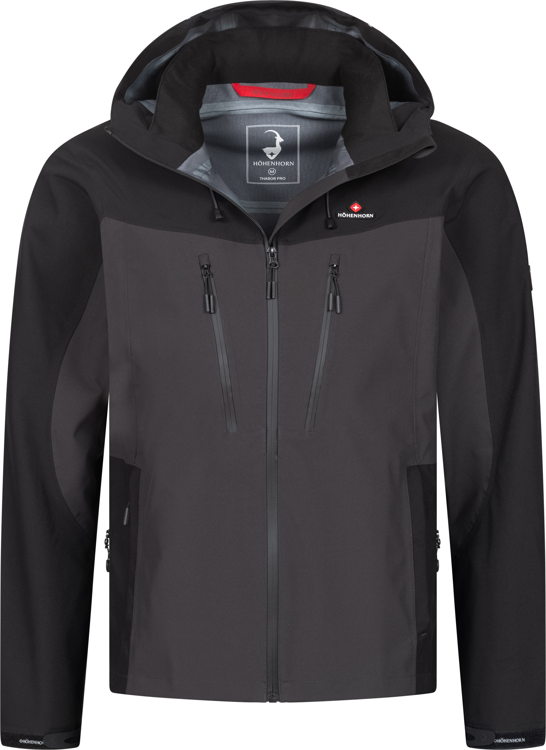 Höhenhorn Thabor Pro Herren Jacke Futureshell Schwarz/Grau Gr. XL