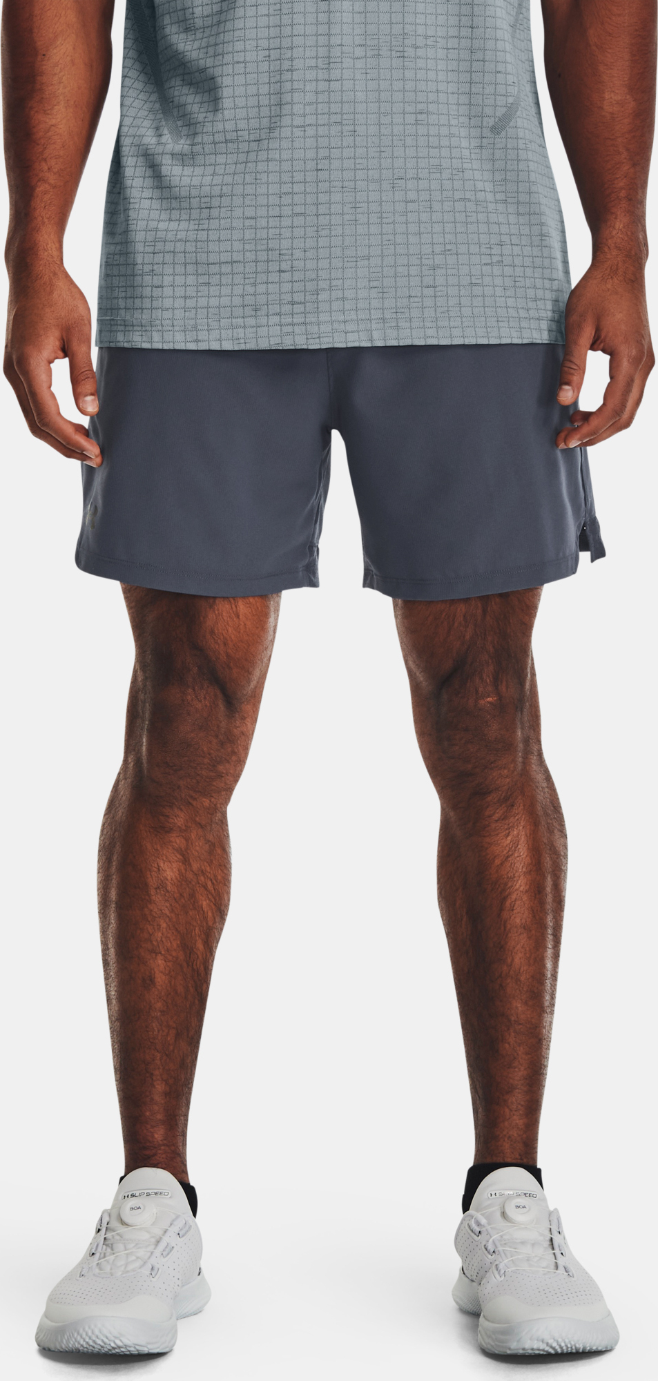 Kraťasy UA Vanish Woven 6in Shorts-GRY