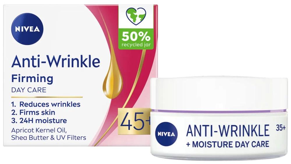 Nivea Anti-Falten + Straffende Tagescreme 45+ SPF 15 50ml