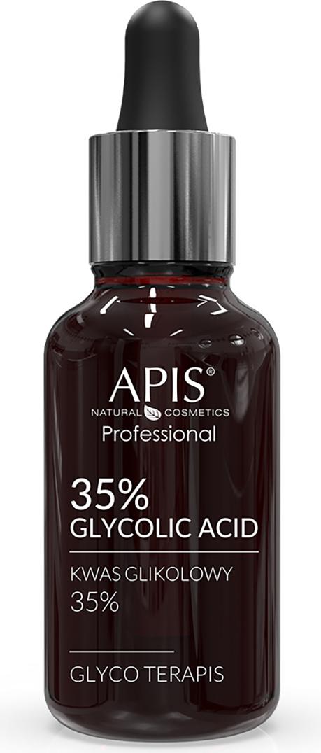 Apis – Glykolsäure 35 % – Fördert die Peeling, glättet und regeneriert die Haut 30 ml API-KWA-GLI35-30