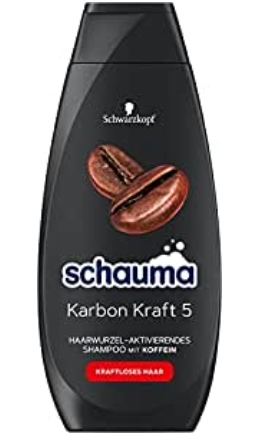 Schauma Šampón Karbon Kraft 5 s kofeínom a vôňou cédrového dreva 400ml