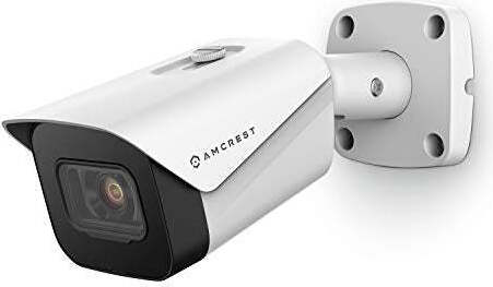 Amcrest Ultra HD 4K (8 MP) PoE vonkajšia IP kamera, 3840 x 2160, 40 m nočné videnie, 2,8 mm objektív, biela (IP8M-2496EW-V2)