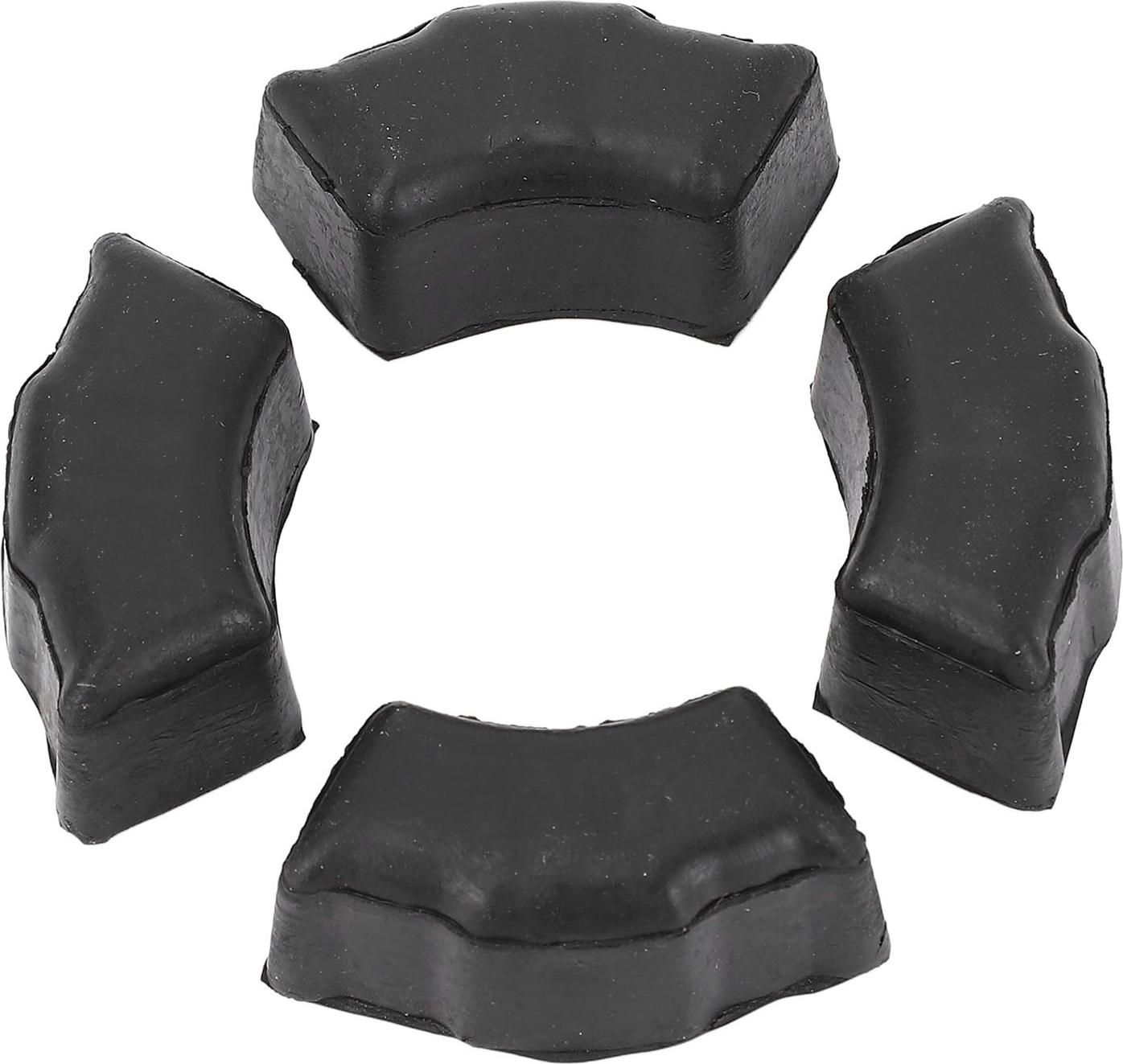 Gistuch 4-teiliges Motorrad-Stoßdämpferkissen-Set hinten aus Gummi zur Reduzierung von Vibrationen für C70 S90 CL90 CT90 S65