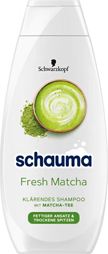 Schauma Čistiaci šampón Fresh Matcha na mastné korienky 400ml