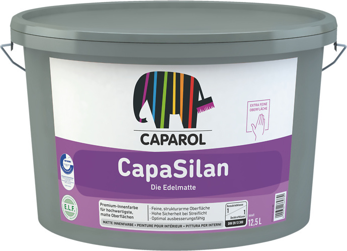 CAPAROL Farben Caparol CapaSilan Siliconharz-Innenfarbe, weiss, 12.5l 702208