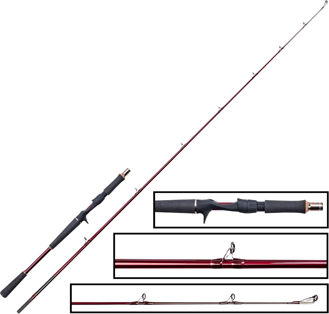 Westin W6 Jerkbait H 1,95m 20-80g - Jerkbaitrute ul-W613-0662-H