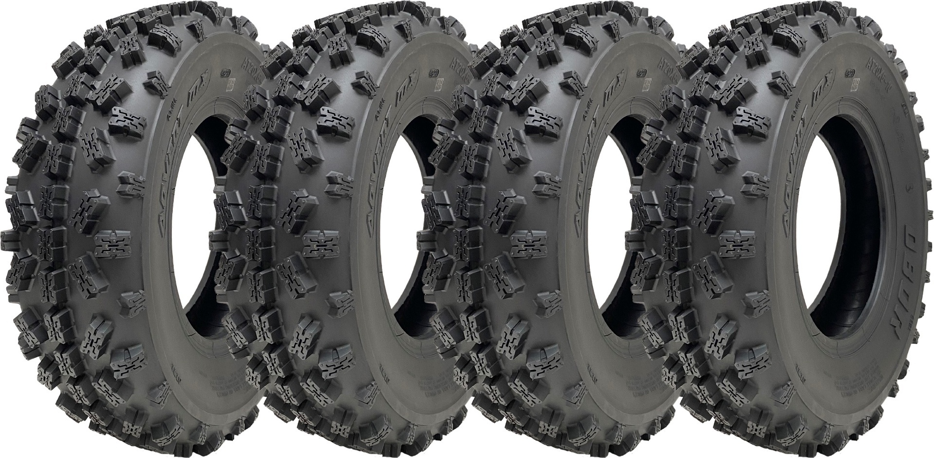 pneumatiky pre štvorkolky 20x6-10 OBOR Advent 155/85-10 bezdušové cestné legálne 73 kg (sada 4)