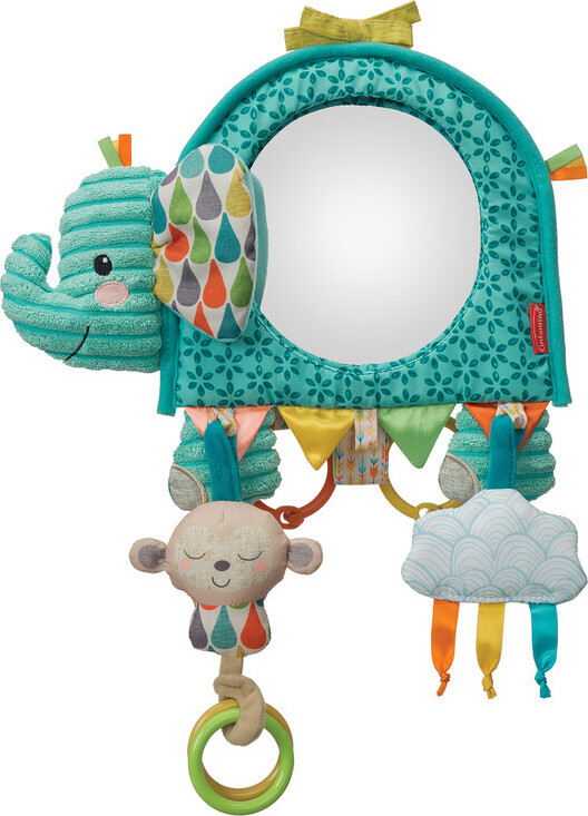 Infantino Go Gaga Elephant Activity-Spielzeug mit Spiegel 316313-02