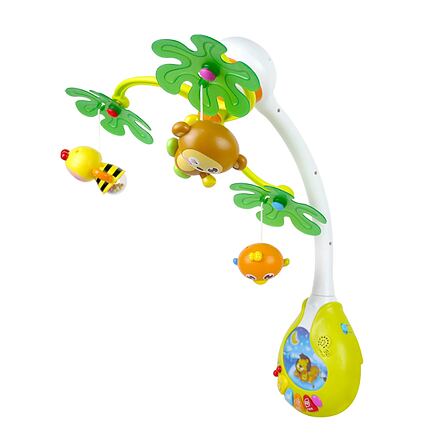 Hola -Karussell auf dem Kinderbett