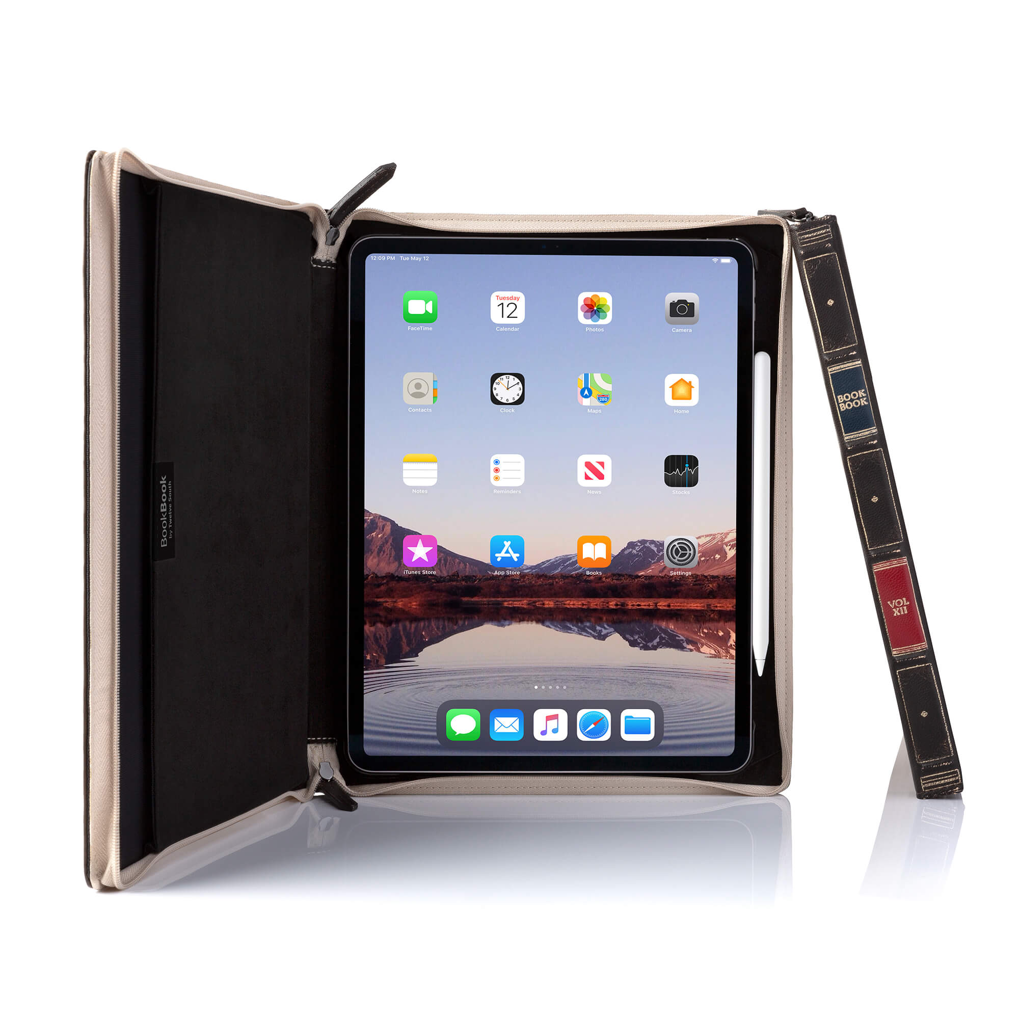 Twelve South BookBook Case Vol. 2 für iPad Pro 11 & iPad Air 4, 5 - Braun