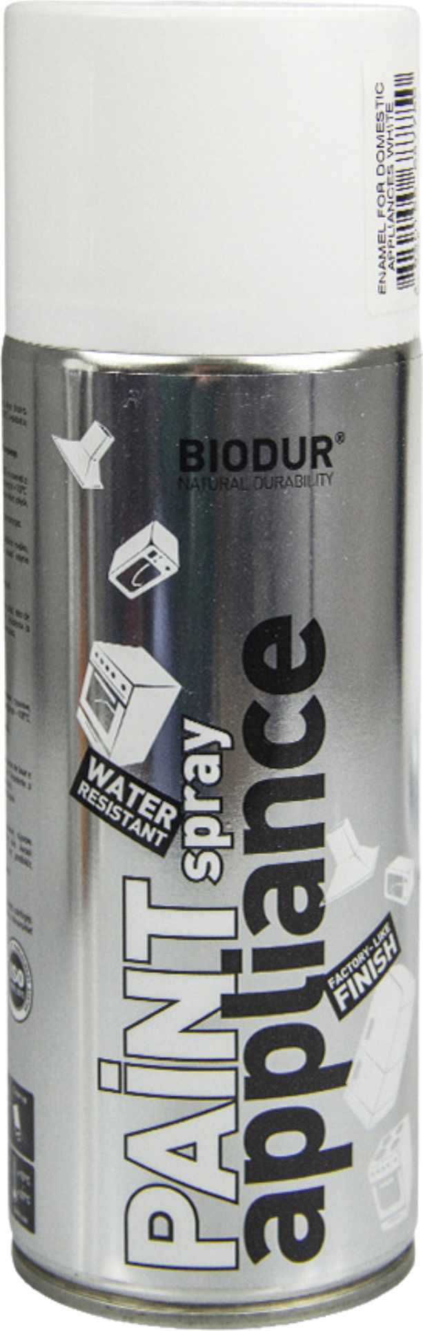 Biodur | Haushaltsgeräte Sprühlack - 400ml, Sprühlack, Renovierung, Sprühfarbe