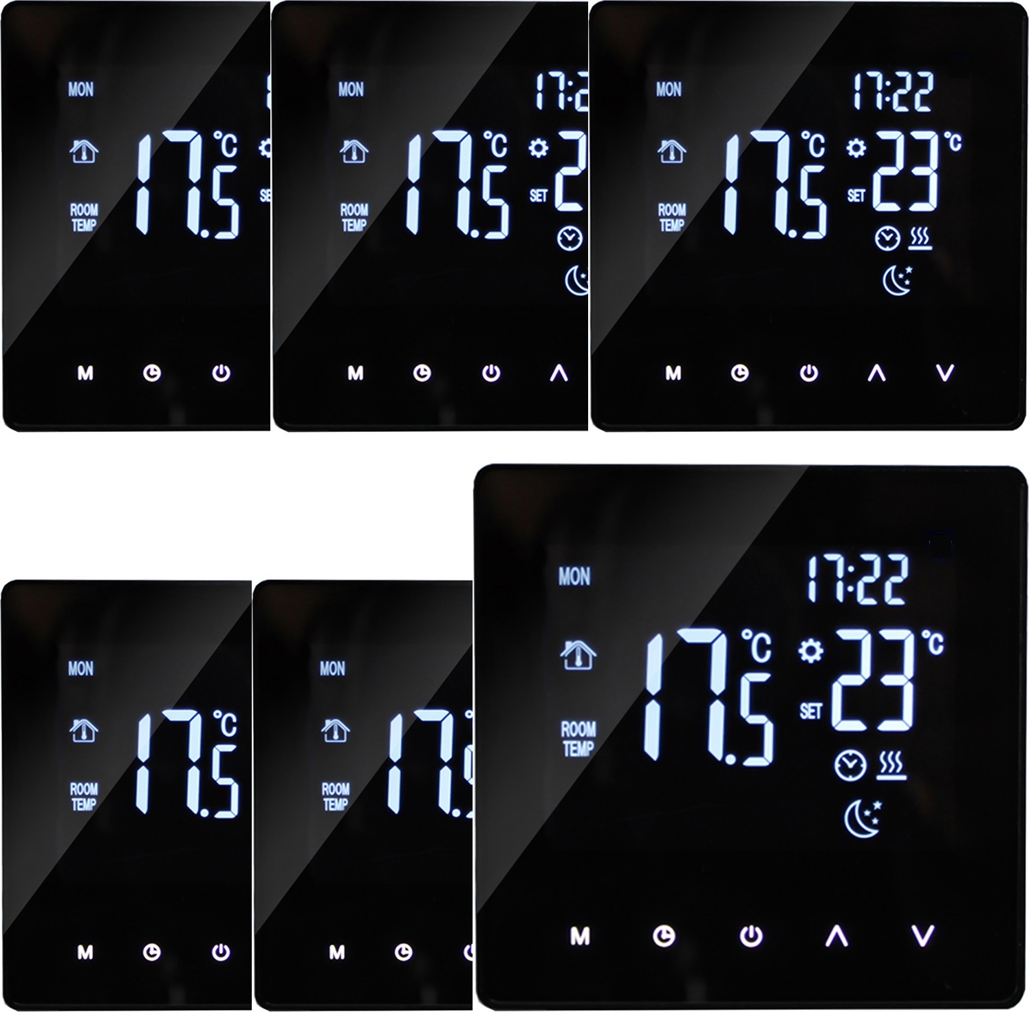 6X Digital Thermostat Raumthermostat für | Kaufland.de