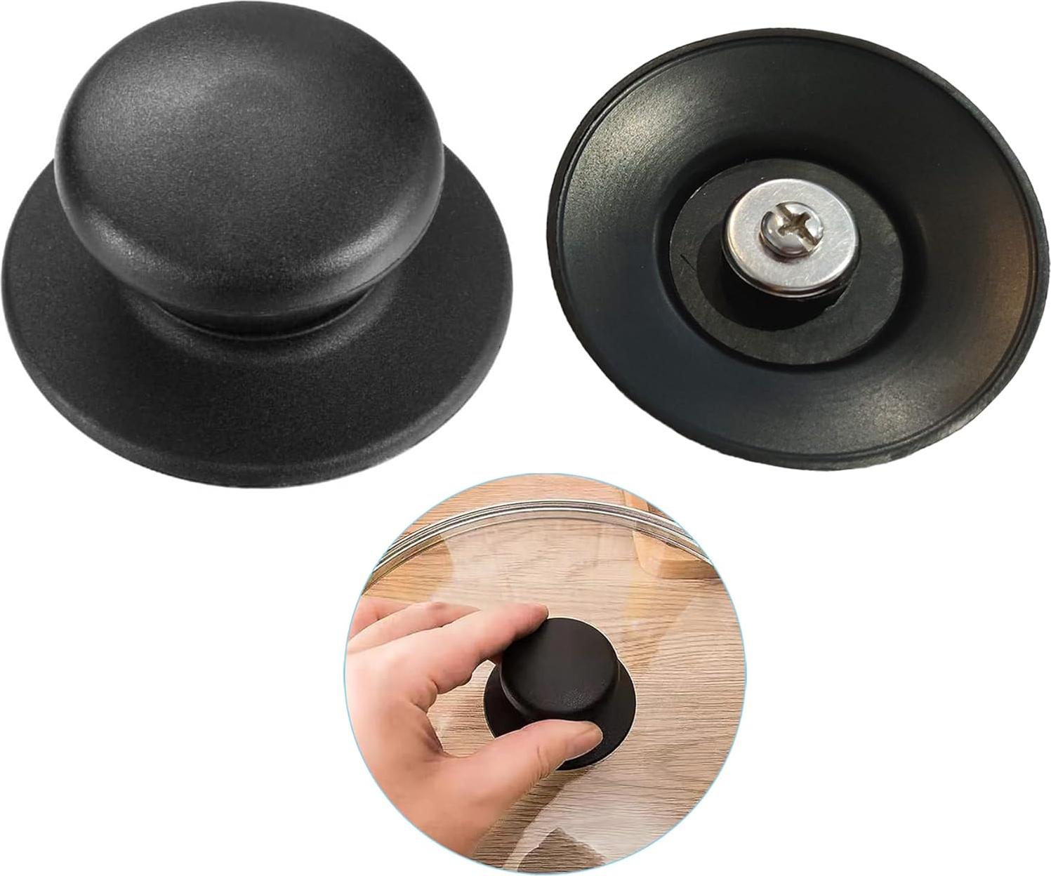 snq Topfdeckelgriff,Topfdeckelknopf,Topfgriffe,Deckelknopf,Universal Topfdeckelkn?pfe,Topfdeckel Griff,Ersatzkn?pfe Griffe,Kochgeschirr Bakelit,2 St¹ck HWL-READ-03132