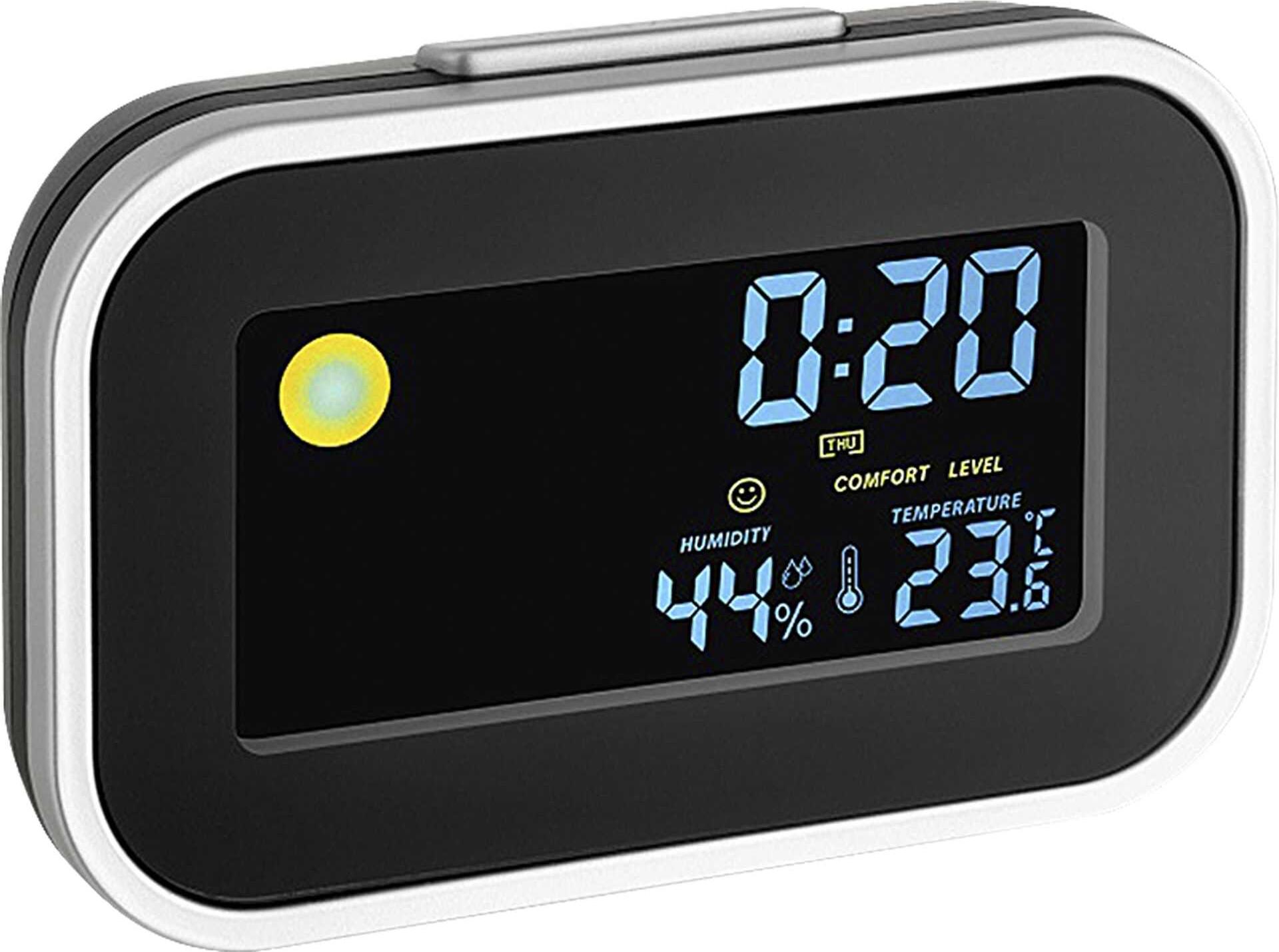 TFA Dostmann 60.2015 - Digitaler Wecker mit Wetteranzeige