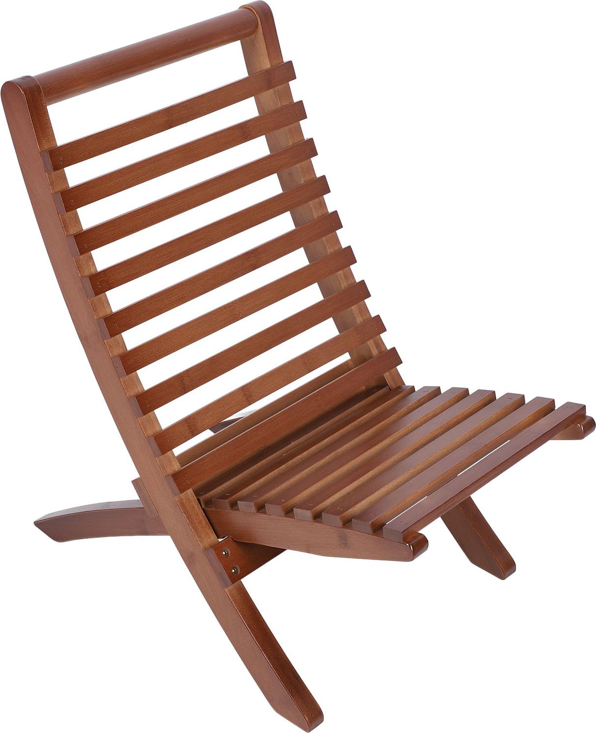 Holzstuhl, dunkelbraun, stilvoll, klappbar, ergonomisch, hohe Rückenlehne, stabile Unterstützung, Holzlounge für Outdoor, Camping, Garten, Terrasse