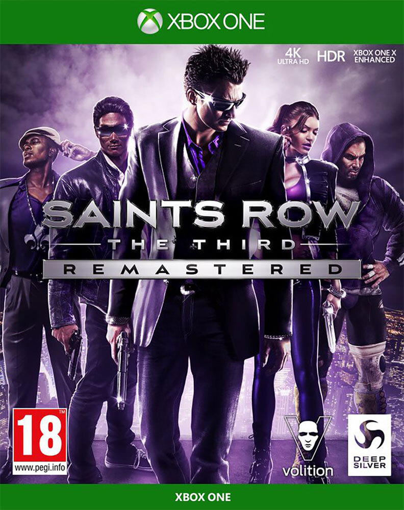 Xbox Original Xbox Games Xbox One Saints RowÂ The ThirdÂ Remastered One Size 1150027