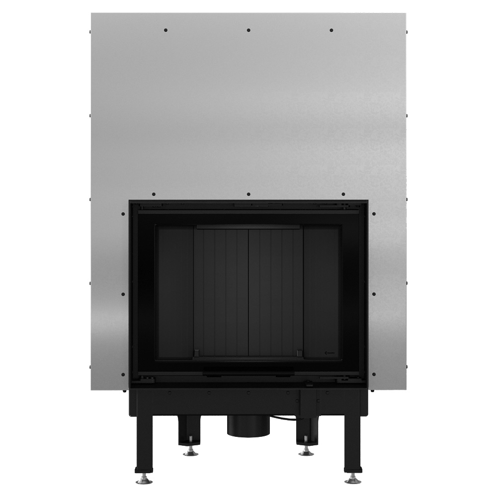 Vzduchový krb NADIA 10 kW 200 Guillotine Black