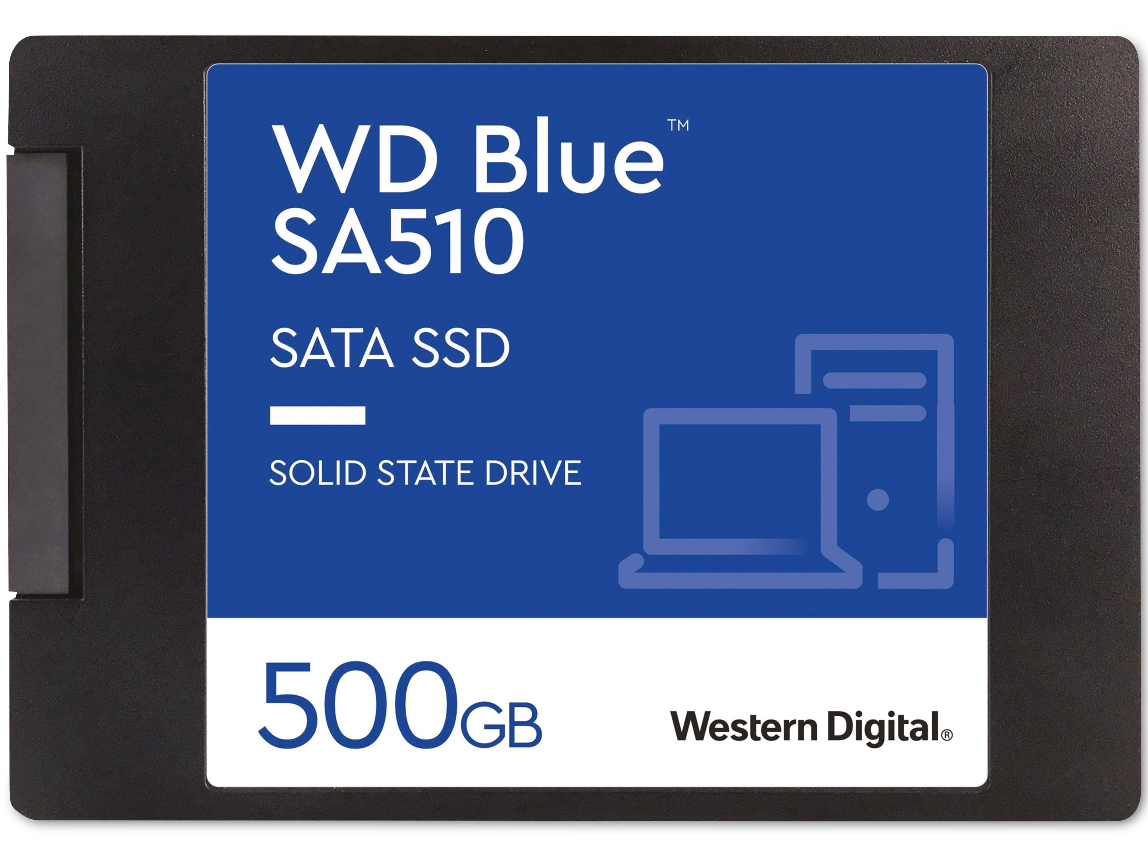 500 Blue SATA-SSD SA510, WD DIGITAL WESTERN