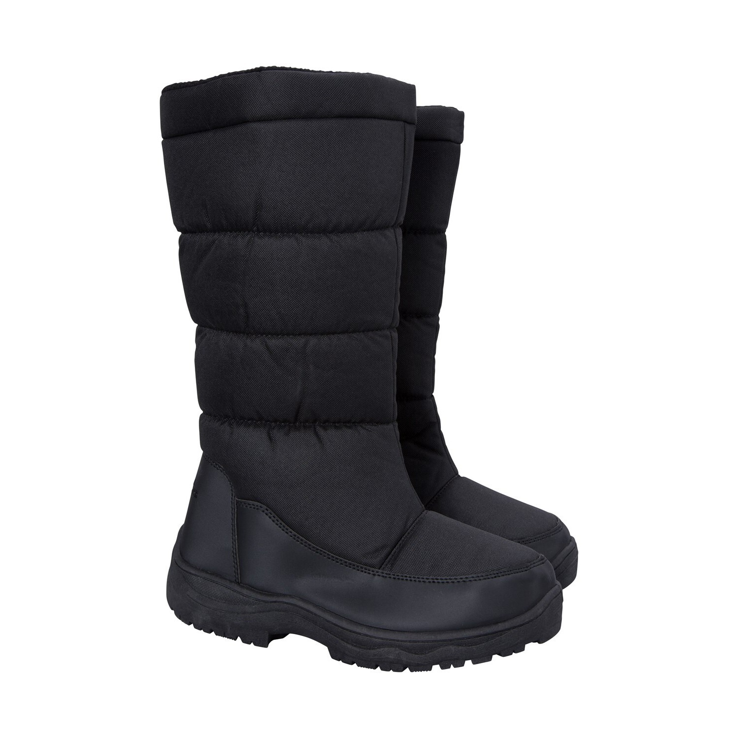 Mountain Warehouse - Dámske snehové topánky "Icey", dlhé MW2036 (41 EU) (Black)