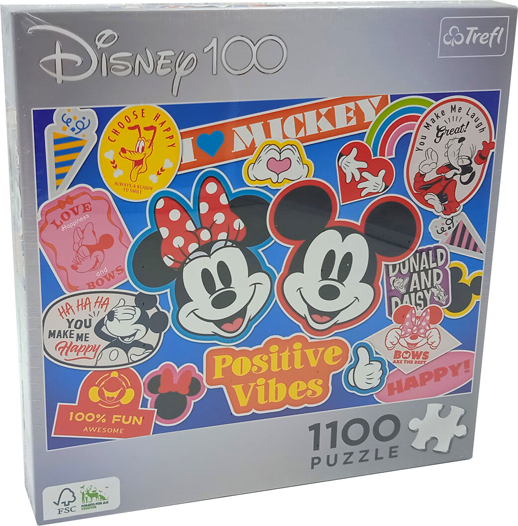 Excellent Puzzle Disney 1100 Teile – Mickey und Minnie Mouse