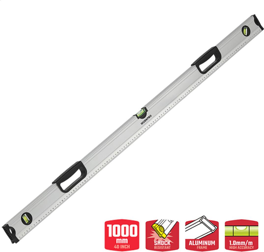 Wasserwaage Workpro Aluminium 100 cm S7923319