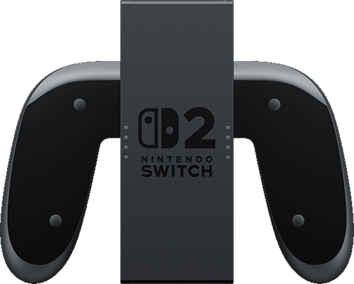 Nintendo Joy-Con 2 nabíjací držiak, Nintendo Switch 2, ovládacia rukoväť, čierna, priehľadná, plast, Nintendo, Joy-Con 2