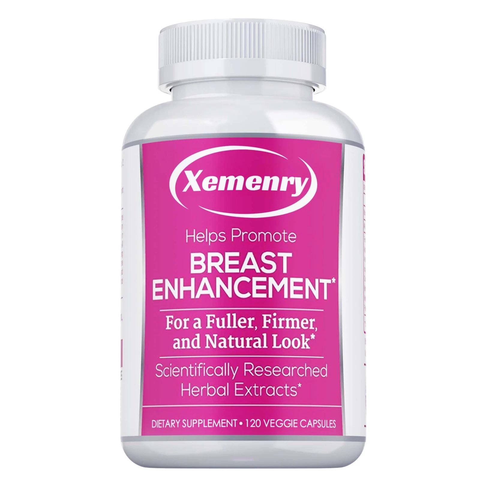 Xemenry Breast Enhancement 1585mg (120 Kapseln) Nahrungsergänzungsmittel, Frauen, Brust