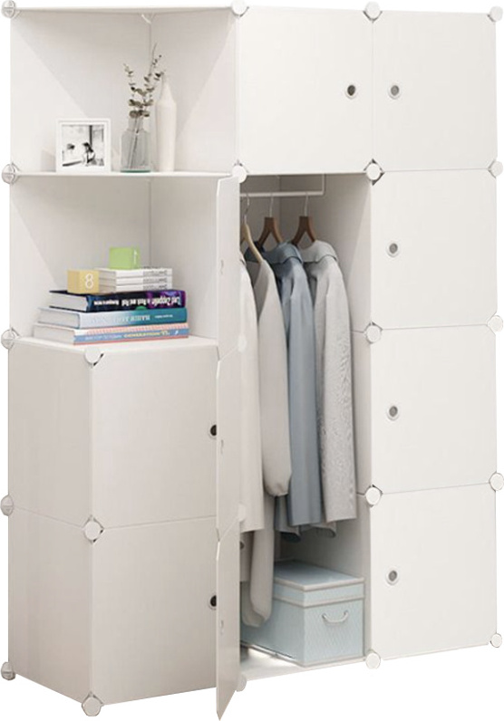 Rebiko Modularer Kleiderschrank Kleiderschrank Weiss Modularer Kleiderständer : null}  ```   ```json {