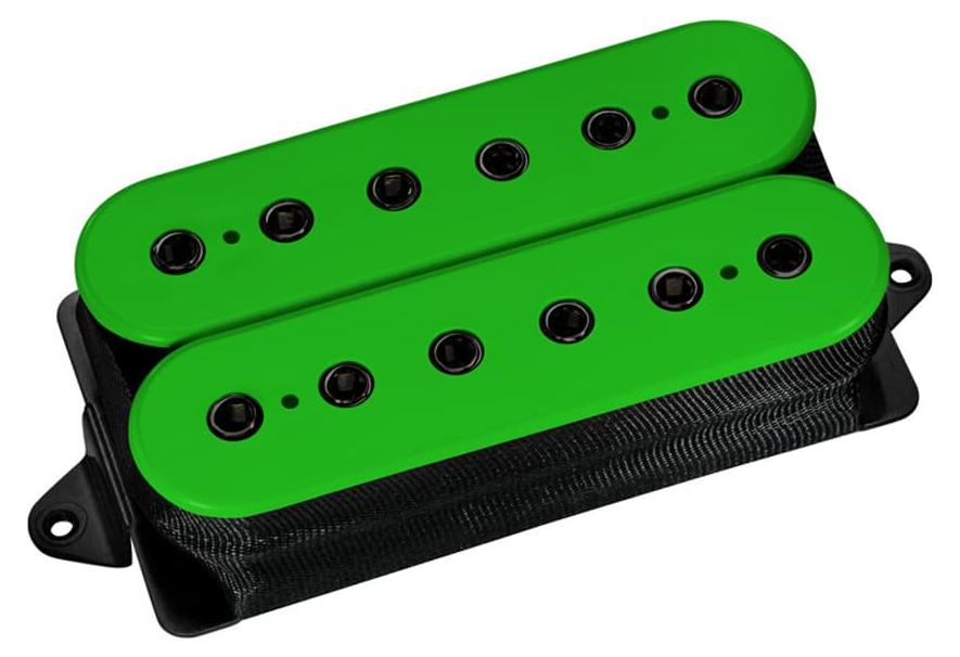 DiMarzio LiquiFire Green | Black Pole Pieces | F-spaced DP227FGN+BK