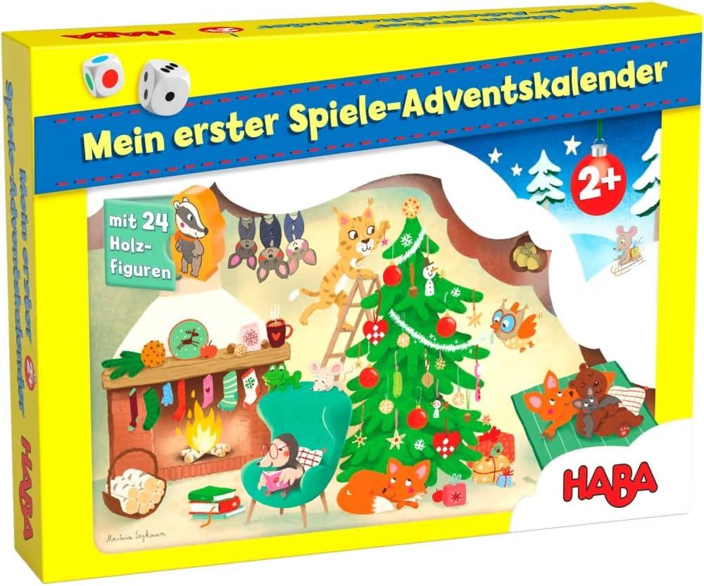HABA Môj prvý adventný kalendár Vianoce v medveďom brlohu 306764