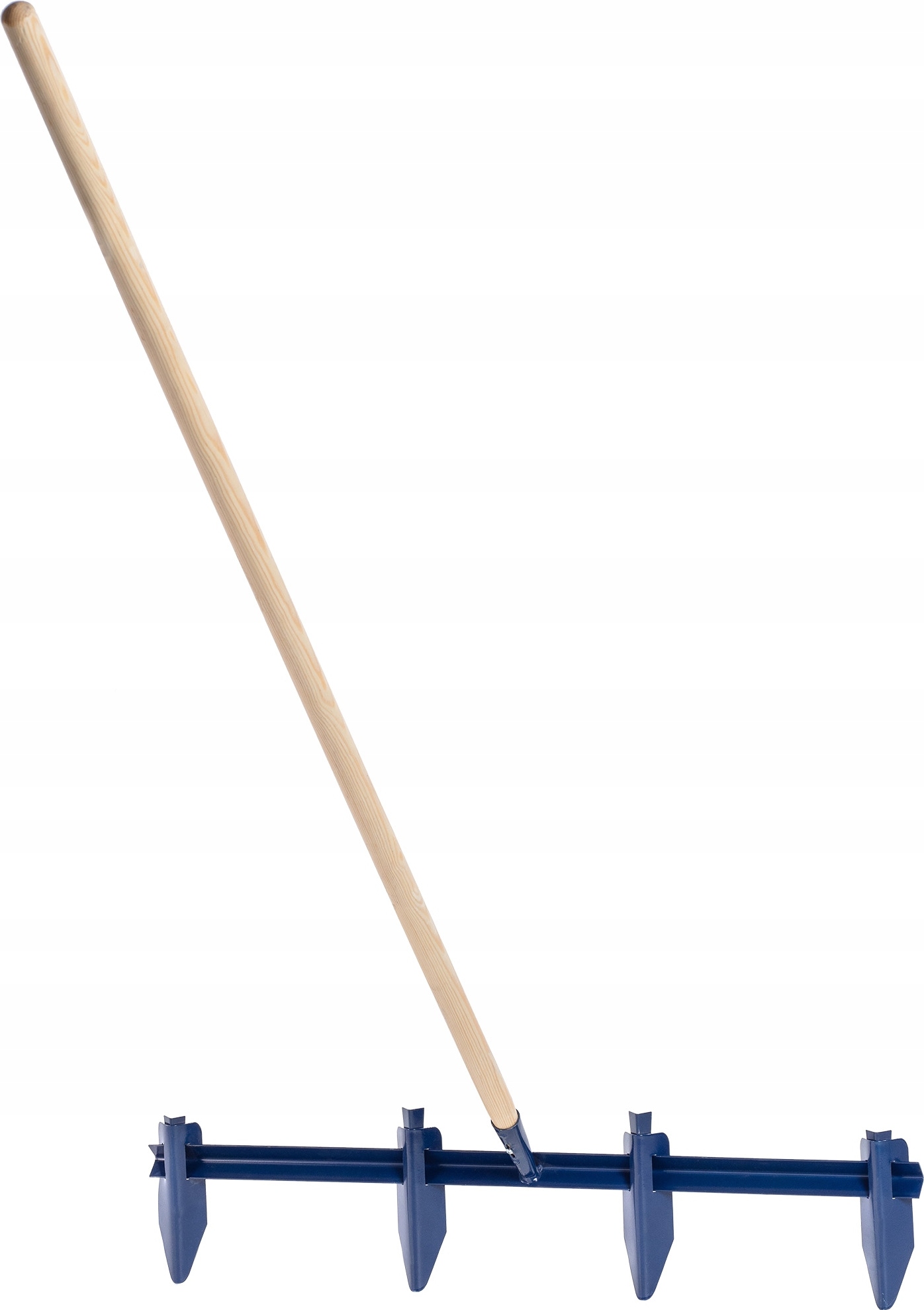 KADAX Rillenzieher mit Stahlklingen, Reihenzieher mit langem Stiel aus Holz, Furchenzieher K3199