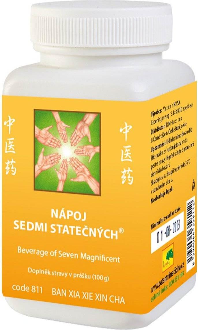 TCM Herbs 811 Getränk der sieben tapferen (BAN XIA XIE XIN CHA), 100 g