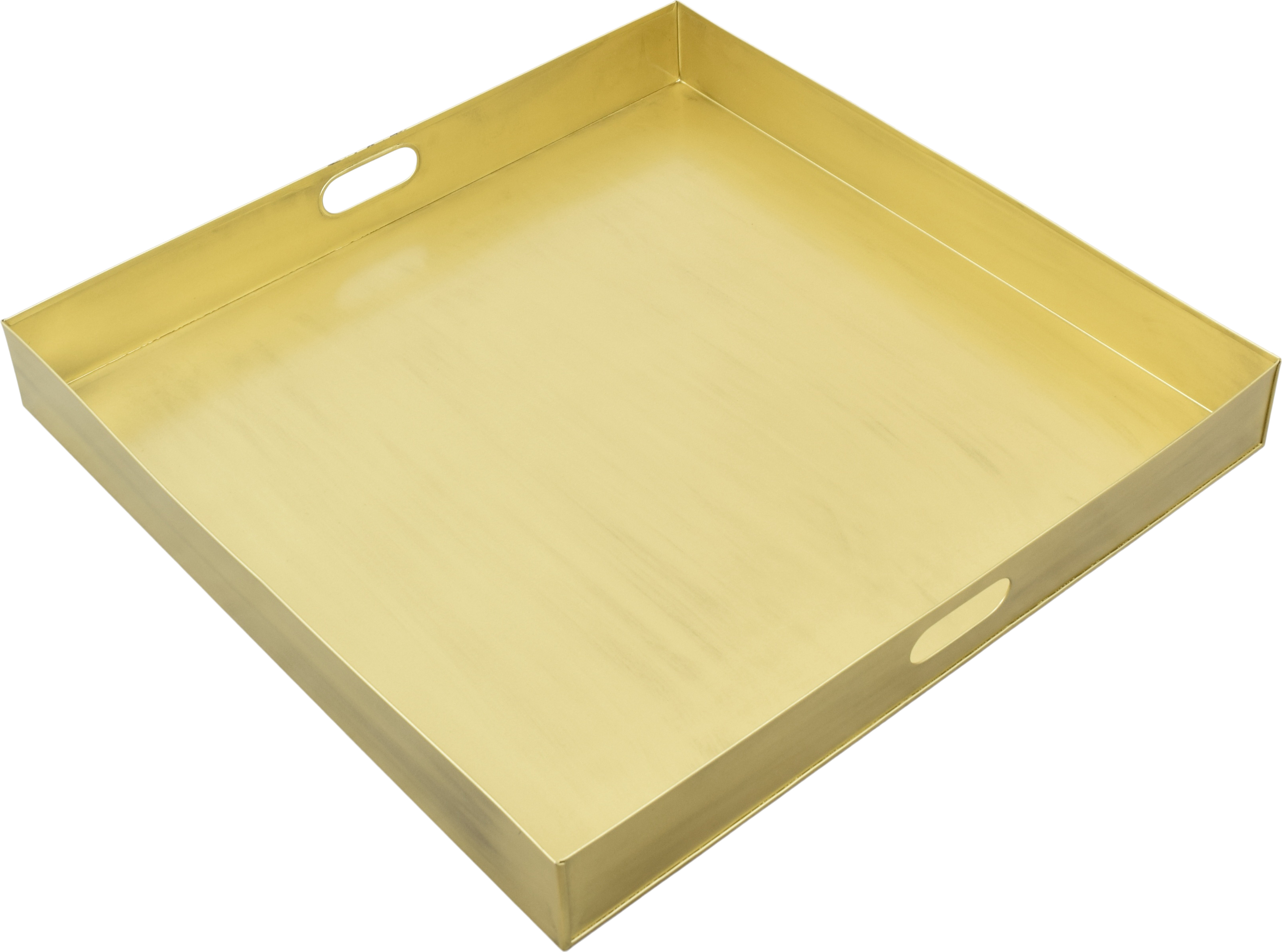 LOFT42 Brew Metalen rond Dienblad - Zwart - 60x60
