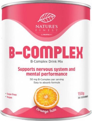 nutrisslim B-Complex - Pulver mit B-Komplex - zur Verringerung von Müdigkeit - 150 g 5489