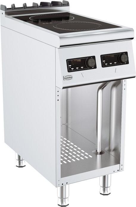 Indukčná elektrická varná doska Combisteel Base 700, 2 platne