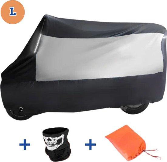 OEM Wasserdichte Motorabdeckung L - Motorabdeckung Für Draußen 220 x 95 x 110 cm - Scooterabdeckung + Aufbewahrungsbeutel + Extra Gesichtsmaske - Silber 2026