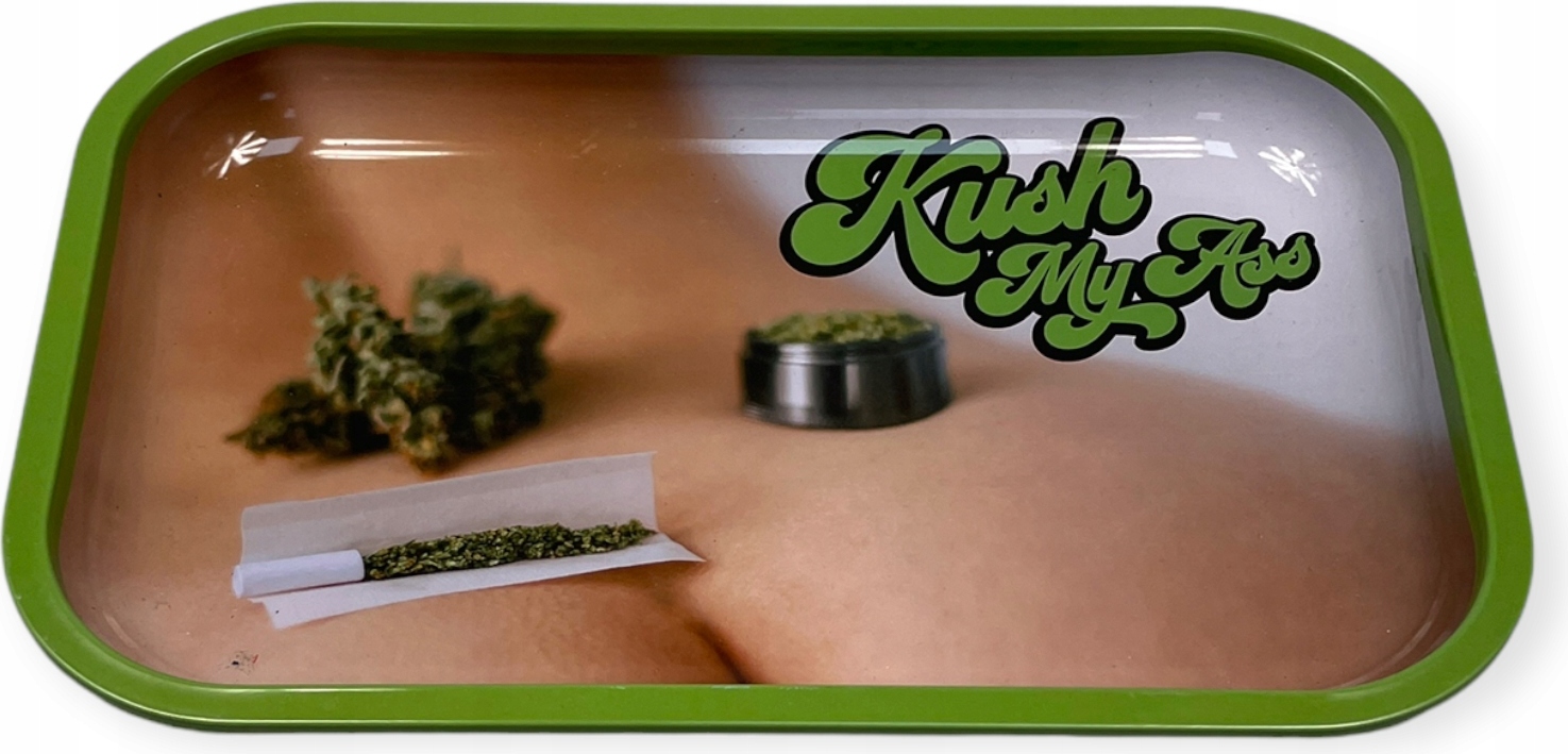 Metallschale für getrocknete Kräuter SPENCER'S Kush My Ass