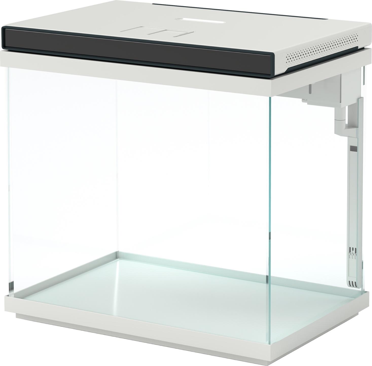 JTI GmbH 26 Liter Aquarium mit Filter, LED-Beleuchtung, Wasserpumpe, für verschiedene Fischarten, ca. 38 x 26 x 38 cm