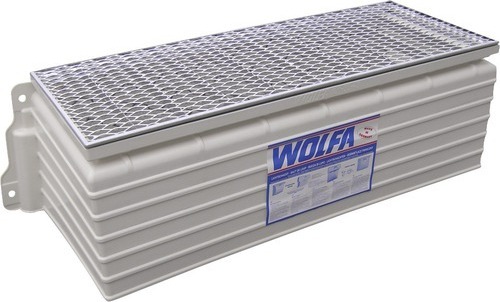 Wolfa Lichtschachtaufsatz verstärkt 126 x 50 x 43 cm ohne Gitterrost