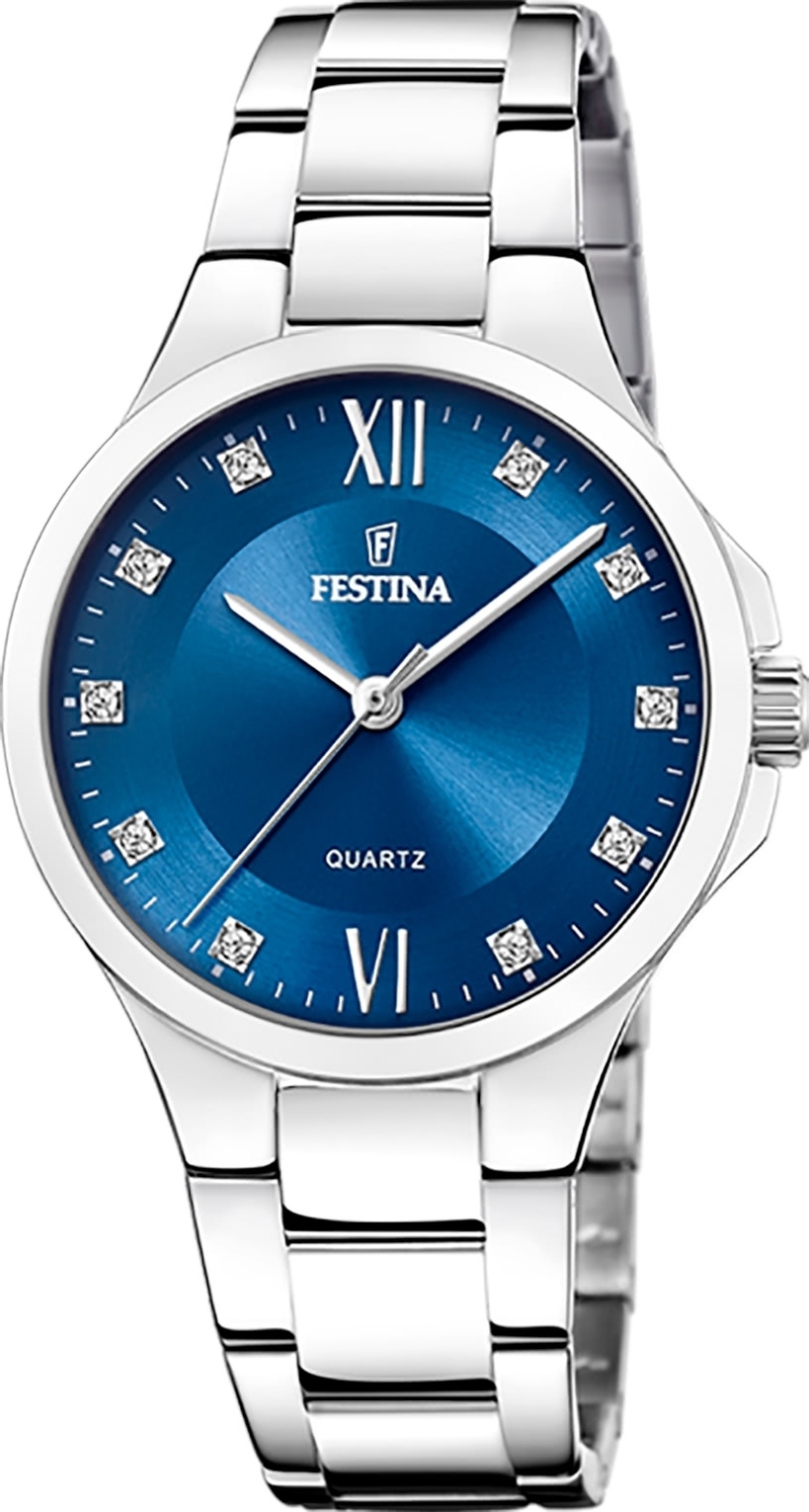 Festina dámske náramkové hodinky z nehrdzavejúcej ocele strieborné Fashion D2UF20582/3